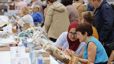 Palleiras de toda Galicia y Asturias intercambiaron conocimientos en la cita de Xove