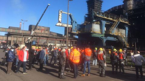 Asamblea de Trabajadores en ArcelorMittal