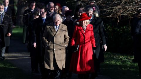 Andr�s, el gran ausente de la misa de Navidad de la monarqu�a brit�nica