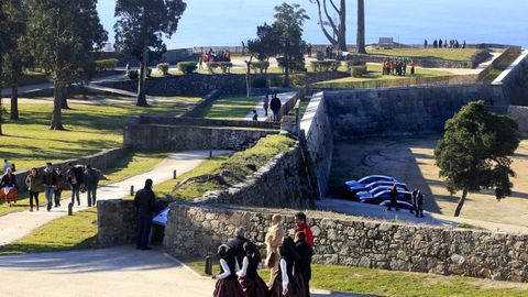 Hace diez aos se recuper el castillo de Santa Cruz, en A Guarda