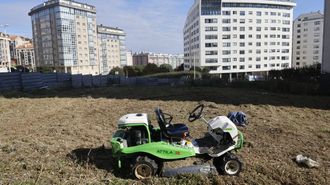 Terreno de la calle Sim�n Bol�var donde se levantar� la promoci�n