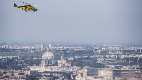 Vista de la ciudad de Roma
