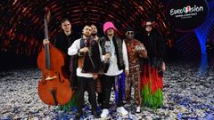 Los ganadores de Eurovisi�n 2022, los ucranianos Kalush Orchestra