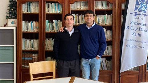 Nicols Fernndez, de El Ocho, y Juan Brandariz, de La Sociedad de Sada. 