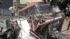 Las lluvias torrenciales en Jap�n dejan dos muertos y veninte desaparecidos