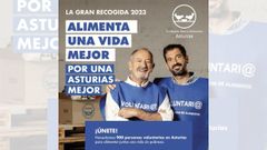 Cartel de 'La gran recogida 2023' con Karlos y Carlos Arguiano