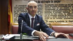 El exdirector del aeropuerto de Barajas, Jos Antonio lvarez, en su comparecencia en la comisin del caso Koldo en el Senado
