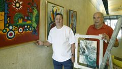 Jos� Moleiro y Julio Calvo exponen en O Carballi�o