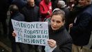 Protesta pensionistas