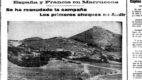 Al sumarse Francia a la guerra del Rif, el l�der Abd el Krim se vio pronto derrotado