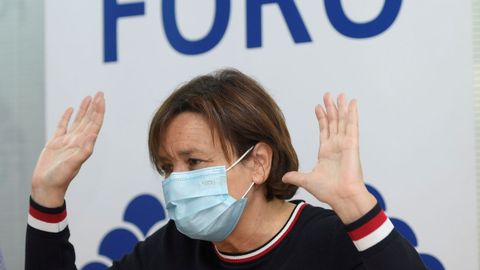 La Presidenta de Foro Asturias, Carmen Moriyón