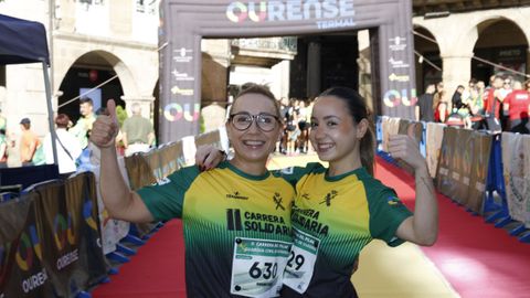 Carrera solidaria de la Guardia Civil en Ourense.
