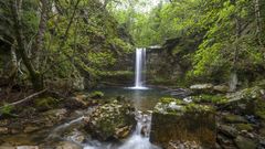 La Fervenza do Pombar se encuentra en el r�o Quiroga