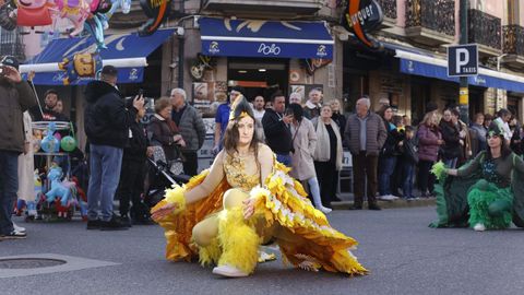 El desfile del carnaval de Sarria