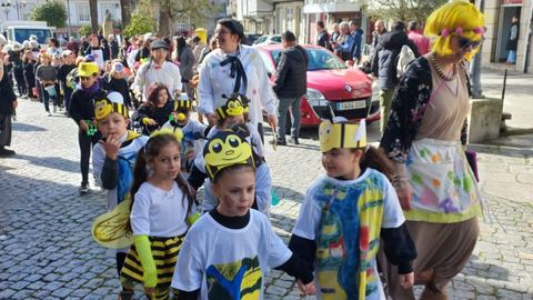 Desfile escolar del CEIP Curros Enrquez de Celanova