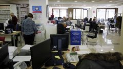 Funcionarios de la Xunta en Ourense
