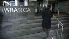 Imagen de archivo de una oficina de Abanca en A Coru�a