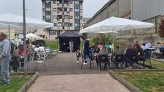 Concierto al aire libre en Cambre dentro del programa �Son de bares�. Imagen de archivo