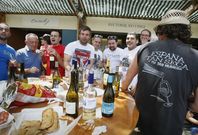 El recinto de A Calzada es el epicentro de la Festa do Albari�o de Cambados. 
