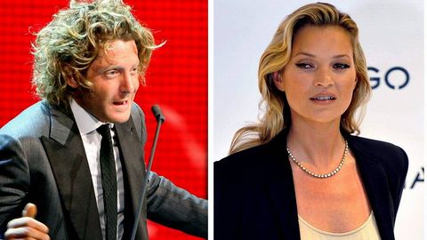 Lapo Elkann y Kate Moss