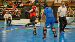 Gabriel V�zquez, en el transcurso de su participaci�n