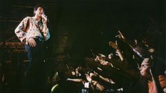 El ltimo de la Fila actuando en A Corua en 1993