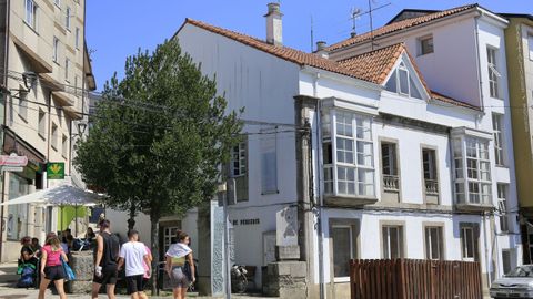 Los peregrinos estn confinados en el albergue de la Xunta en Palas de Rei