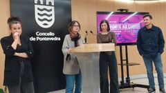 Presentacin de Ponte ao Choio, este martes no Concello de Pontevedra