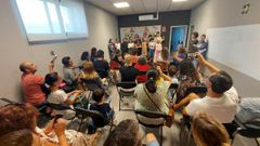 La representaci�n se llev� a cabo en el local de M�sica de Pontevedra