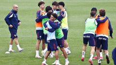 Los c�lticos conocieron el calendario continental horas despu�s del entrenamiento