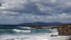 La playa de As Furnas.