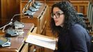 La consejera de Cultura, Política Llingüística y Deporte, Vanessa Gutiérrez