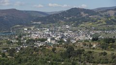 Vista de A R�a de Valdeorras.