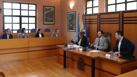 Reuni�n del Consejo de Gobierno celebrada en San Mart�n del Rey Aurelio