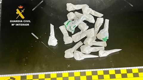 Droga encontrada en el domicilio del detenido