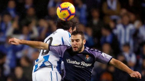 Antoito, durante su etapa en el Valladolid, donde coincidi por tercera vez con Luis Csar