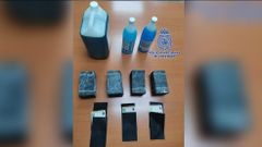 Un ejemplo de los materiales utilizados en la estafa �wash-wash�, en este caso en Murcia.