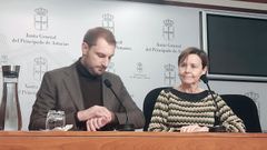 Adri�n Pumares y Carmen Moriy�n