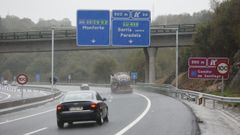 Abre un tramo de la autova Nadela-Sarria