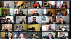 Pleno municipal telem�tico de Lugo