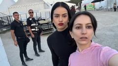 Rosala y su hermana Pili