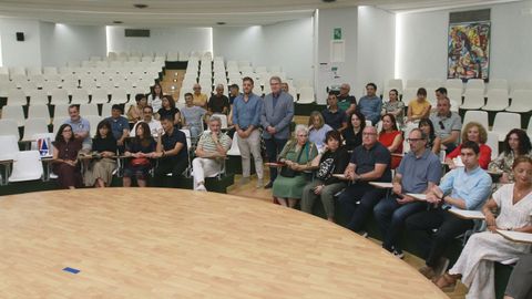 Acto de bienvenida organizado por la Xunta para los directores de los centros escolares de Ourense