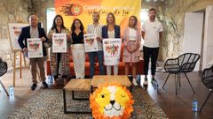 Presentacin da primeira carreira solidaria de Leo