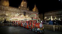 El tren chuch� fue una de las atracciones m�s demandadas por los m�s peque�os.