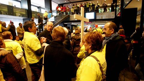Manifestación de afectados por las preferentes
