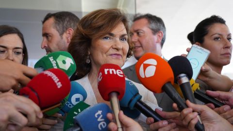 Carmen Calvo gestion� la crisis del Open Arms