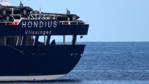 El crucero MV Hondius, que se vio afectado por un brote de hantavirus.