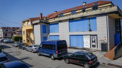 Edificio que ha encontrado comprador en Rianxo despus de varios aos a la venta.