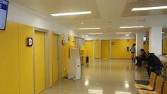 Un rea de consultas externas del hospital mariano