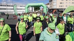 Marea verde contra o cancro na edici�n 2025 da andaina larachesa 